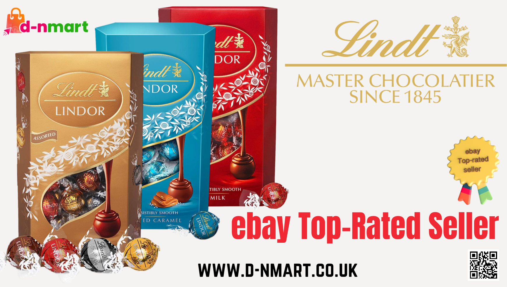 Lindt Lindor Milk Chocolate Truffles Box - approx. 48 Balls, 600 g -  Perfect for Sharing and Gifting - Chocolate Balls with a Smooth Melting  Filling