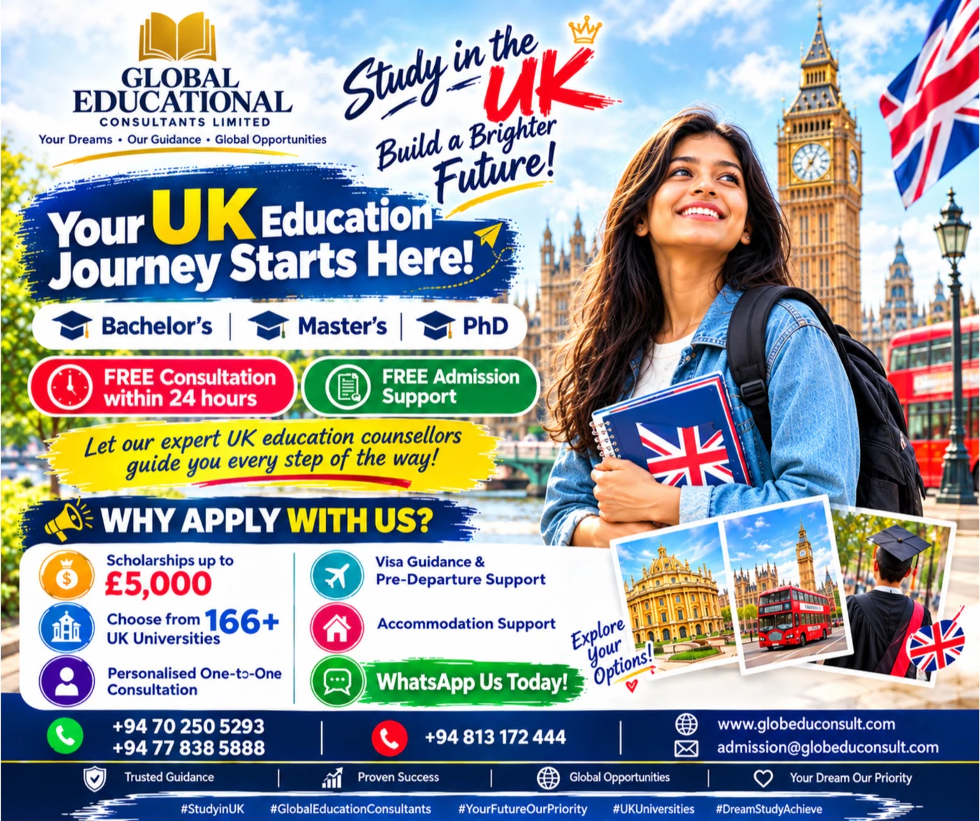 From Sri Lanka to the UK — Your Future Starts Here