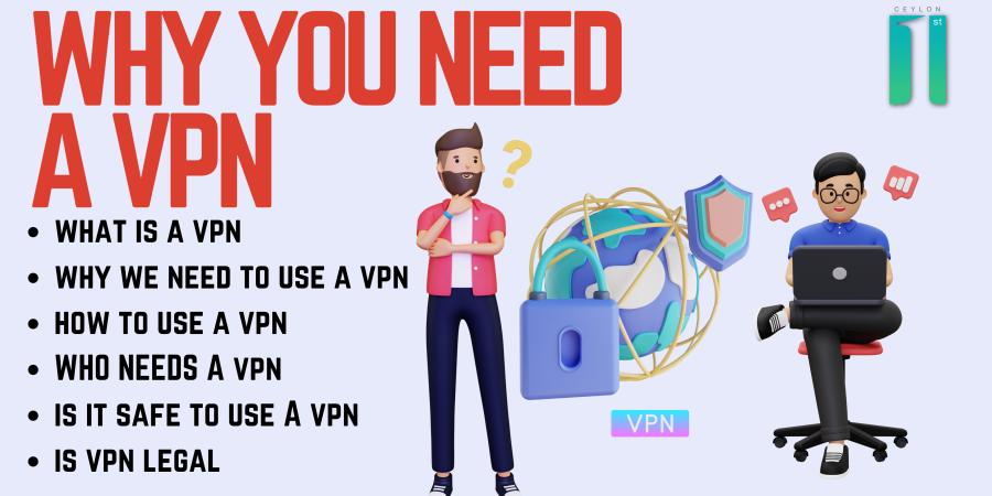 Why You Need A VPN | Ceylon First
