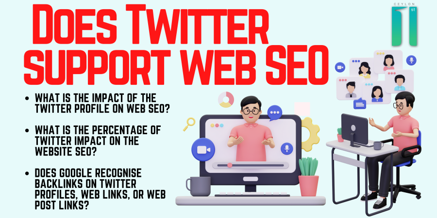Dose Twitter support web SEO | Ceylon First