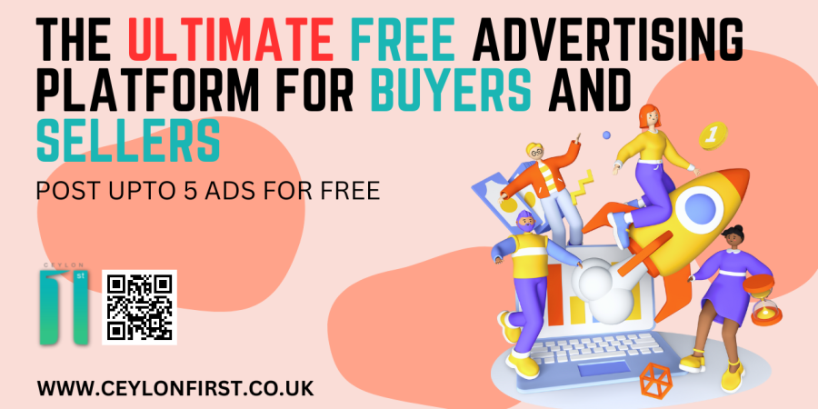 THE ULTIMATE FREE ADVERTISING PLATFORM FOR BUYERS AND SELLERS | Ceylon First