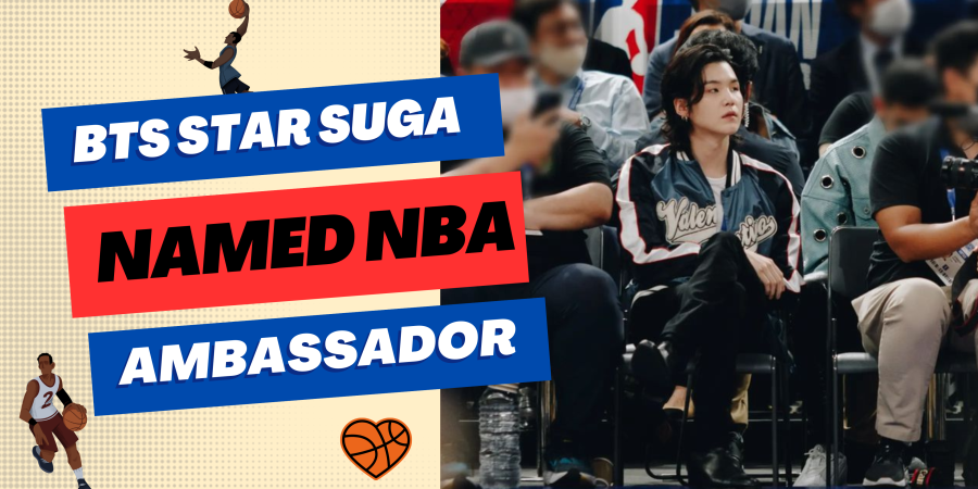 BTS Star SUGA Named NBA Ambassador | Ceylon First