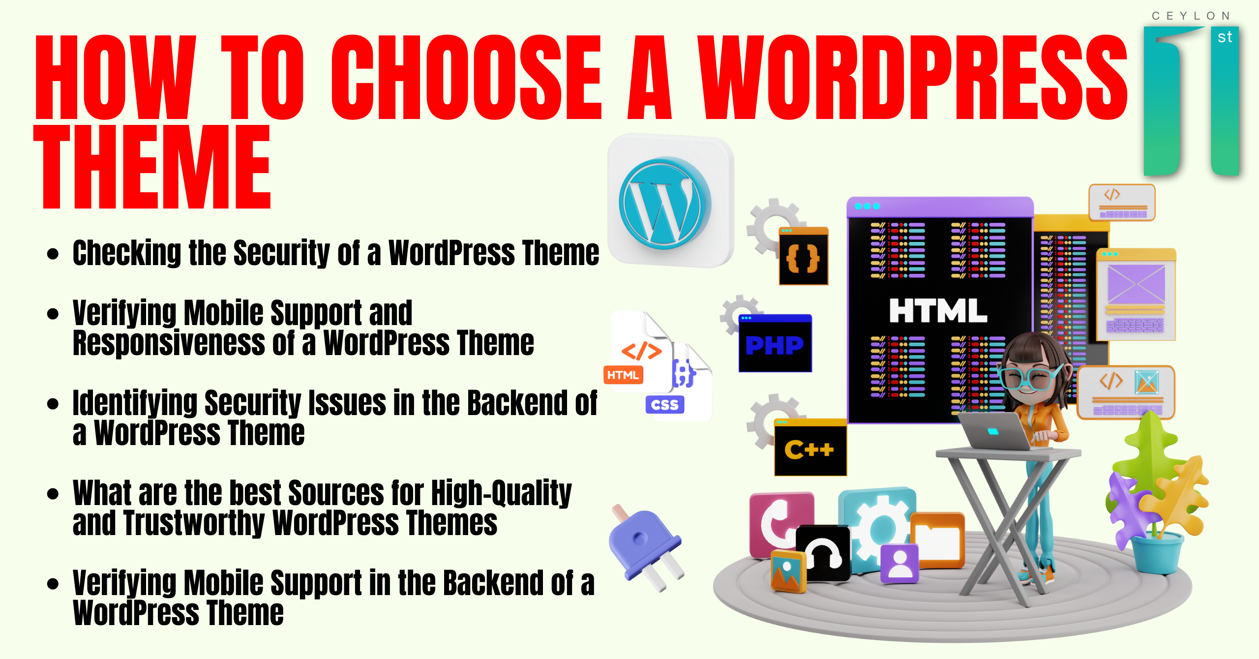 How to Choose a WordPress theme
