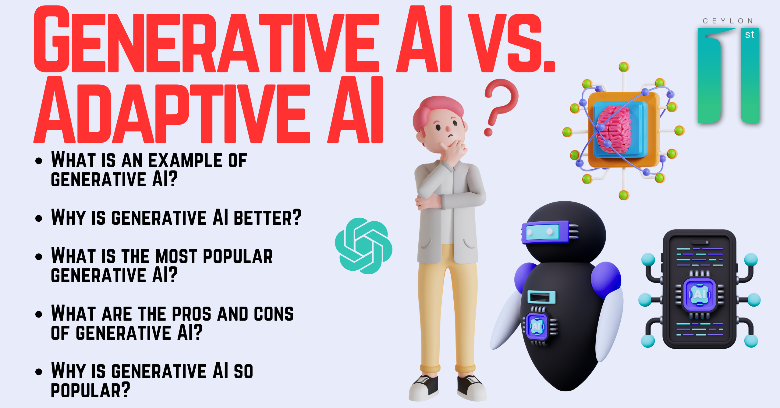 Generative AI vs. Adaptive AI