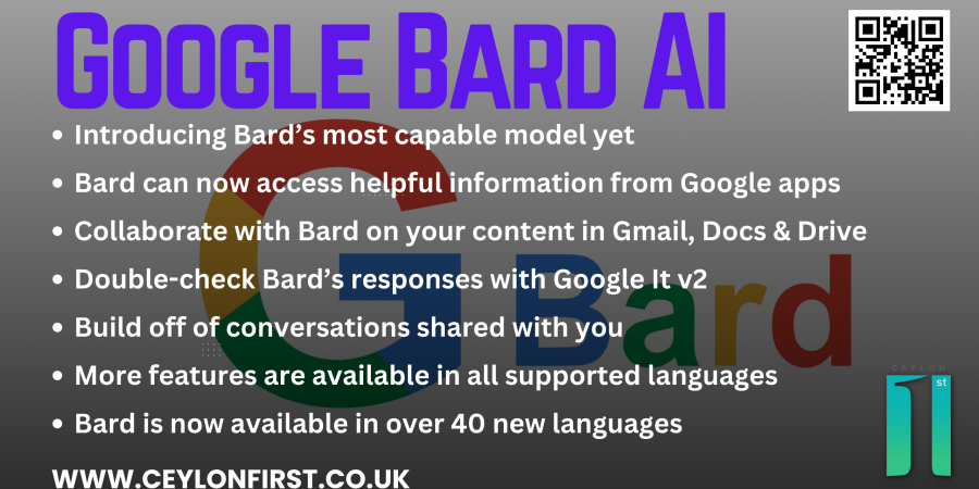 Google Bard AI | Ceylon First