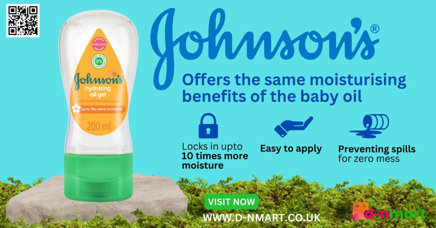 Johnson’s baby Hydrating Oil Gel with Fresh Blossom Scent 200 ml