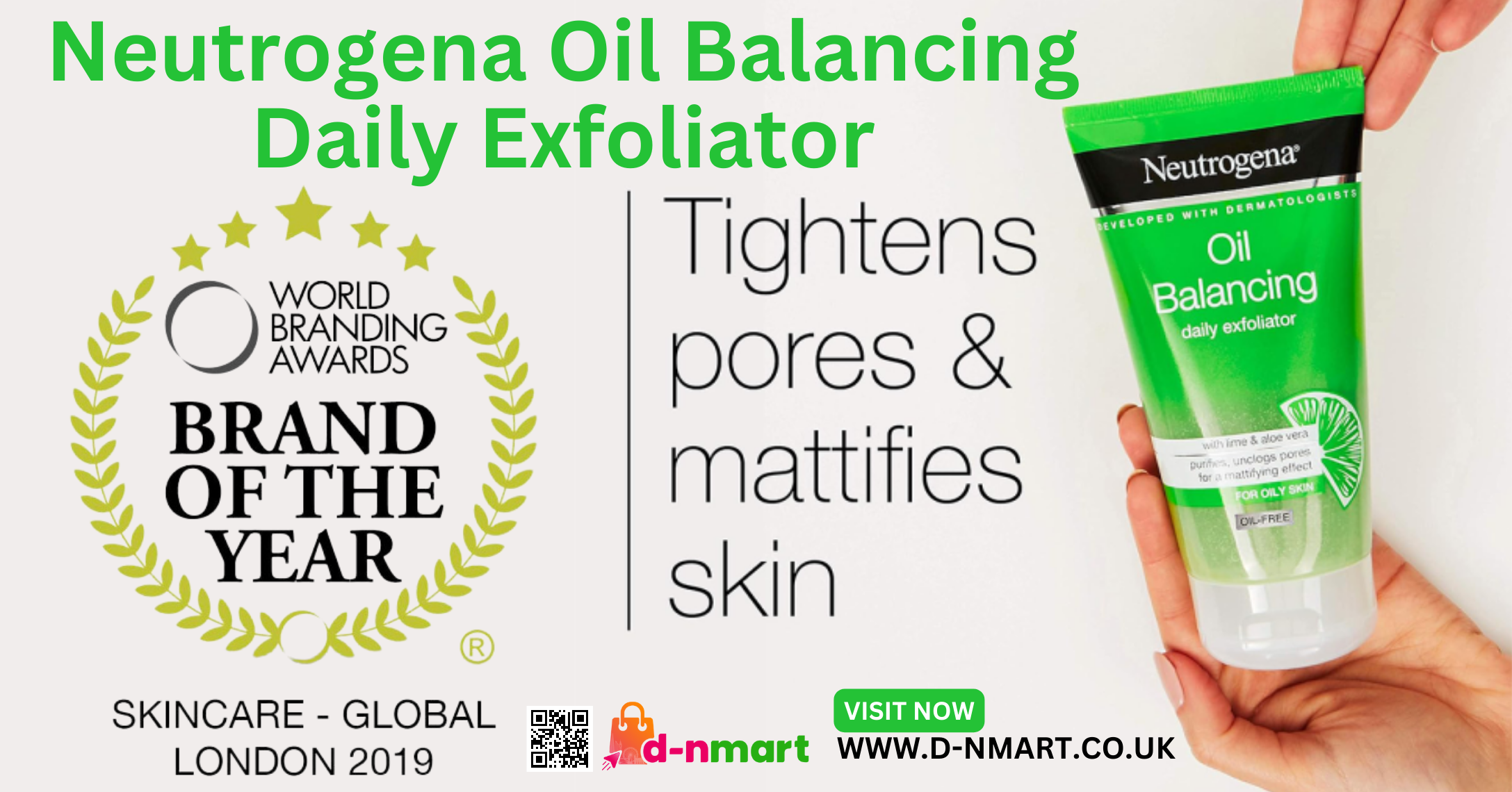 Neutrogena Oil Balancing Daily Exfoliator 150ml