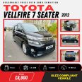 Toyota Vellfire 2012 Automatic