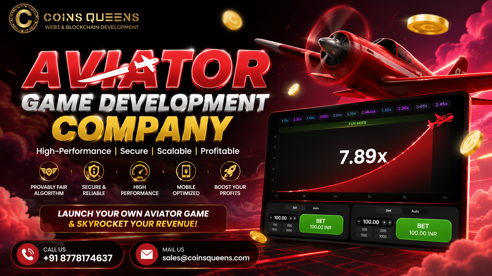 Ready-to-Launch Aviator Game Development | Limited-Time Offer
